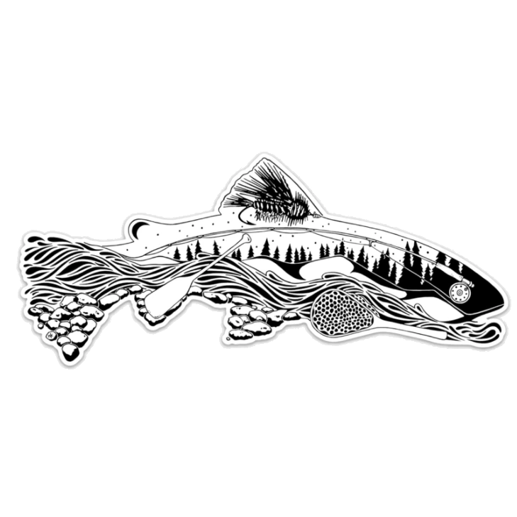 The Remedy - Elements of Fly Fishing Sticker