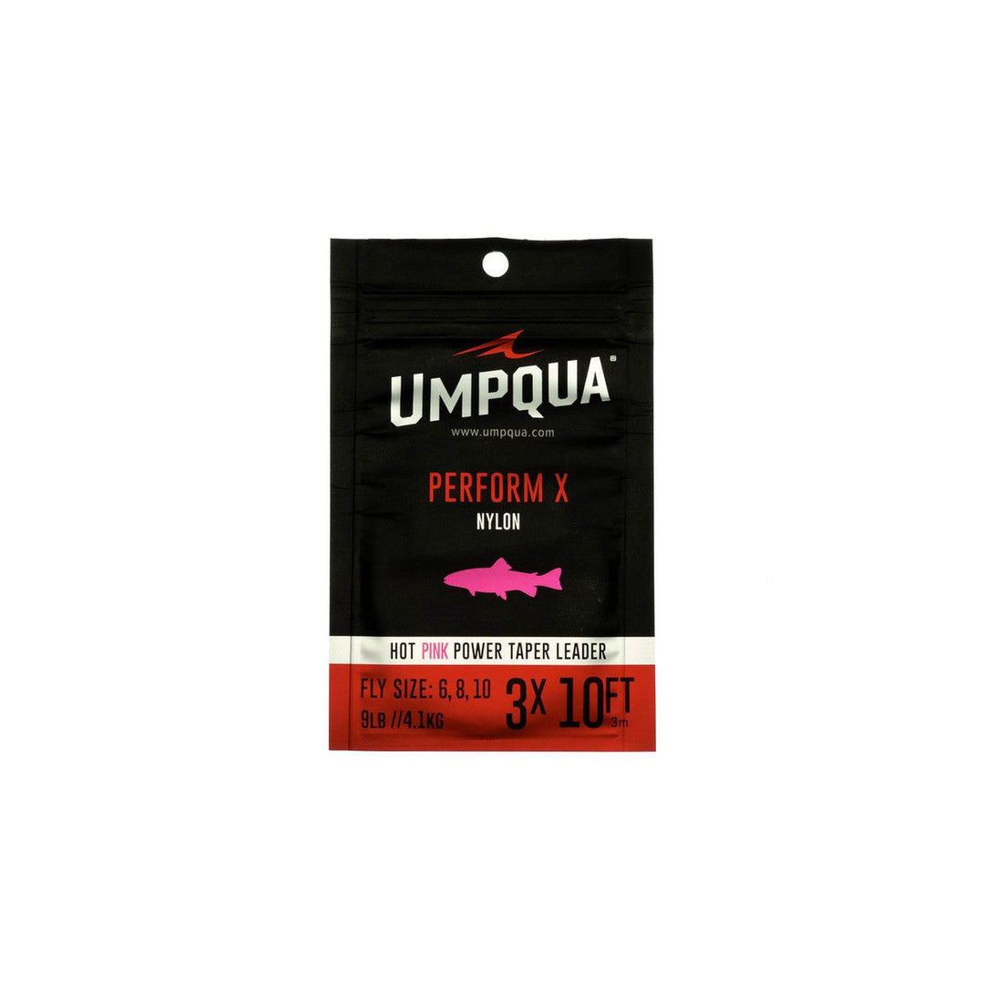 Umpqua Perform X Hot Pink Power Taper Leader