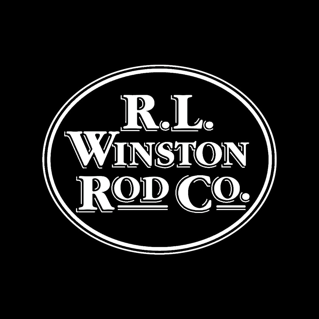 R.L. Winston Die Cut Green 7" Sticker